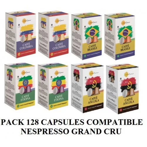 PACK CAFES GRAND CRU 96 CAPSULES 