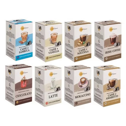 PACK CAFES AROMATISEES 96 CAPSULES