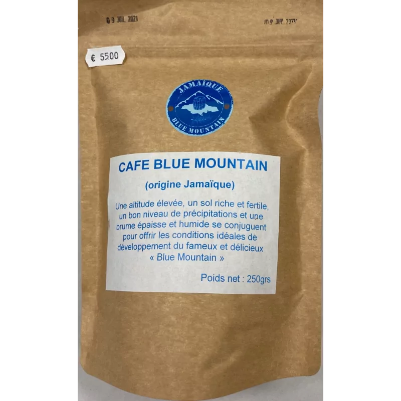 Sachet de Café grain blue montain 250gr