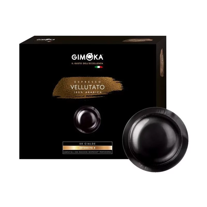 Capsule Café Compatible Machine à Café Nespresso® pro Gimoka Vollutato x 50