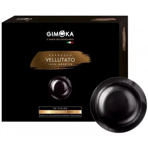 Capsule Café Compatible Machine à Café Nespresso® pro Gimoka Vollutato x 50