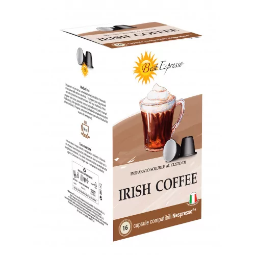 Irish Coffee Capsules Compatibles Machiné à Café Nespresso® x16