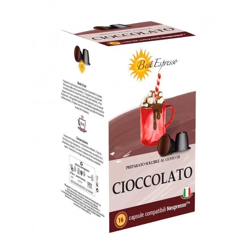 PODiSTA - Assortiment de chocolats chauds - compatibles Nespresso