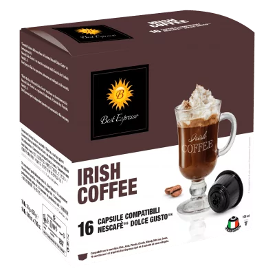 Irish Coffee Capsules  Compatibles Machine à Café Dolce Gusto® x16