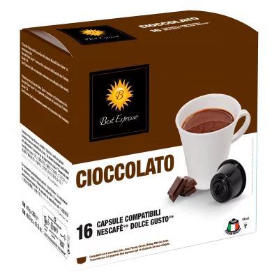 Chocolat Capsules  Compatibles Machine à Café Dolce Gusto® x16
