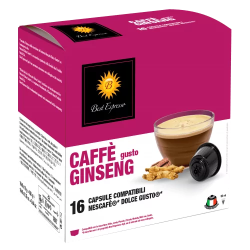 Ginseng Capsules  Compatibles Machine à Café Dolce Gusto® x16