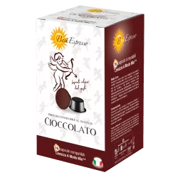 Capsule Chocolat Compatible Machine à Café Lavazza Modo Mio x16