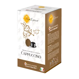 Capsule Café Cappuccino Compatible Machine à Café Lavazza Modo Mio x16