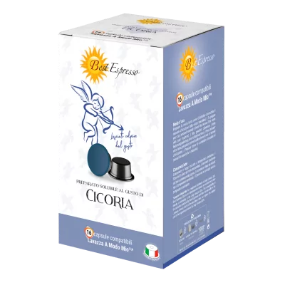 Chicorée Capsules Compatibles Machine à Café Lavazza Modo Mio® x16