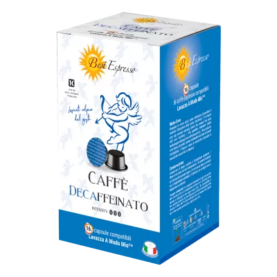 x16 entkoffeinierter Kaffee...