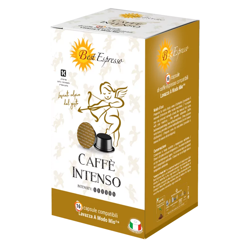Intenso Capsules Compatibles Machine à Café Lavazza Modo Mio® x16
