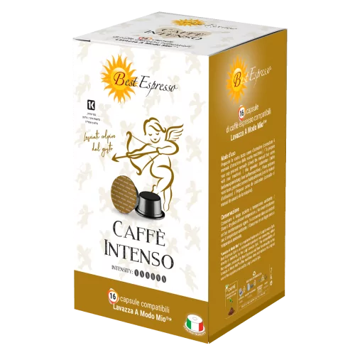 Intenso Capsules Compatibles Machine à Café Lavazza Modo Mio® x16