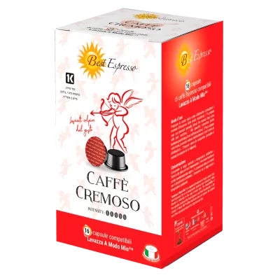 Cremoso Capsules Compatibles Machine à Café Lavazza Modo Mio® x16