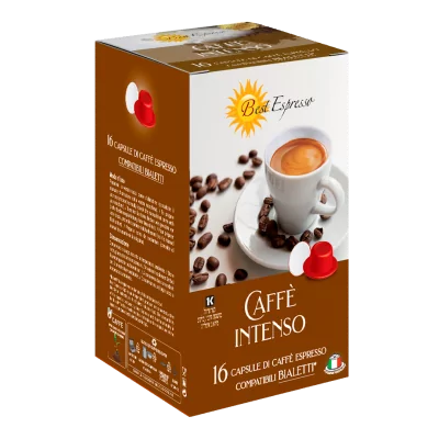 Intenso Capsules Compatibles Machine à Café Bialetti® x16