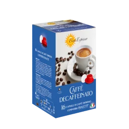 Décaféiné Capsules Compatibles Machine à Café Bialetti® x16