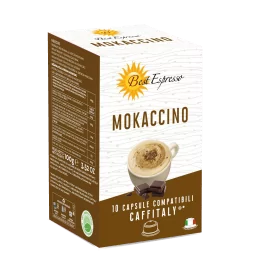 x10 Café au Lait Mokaccino Compatibles Machine à Café Caffitaly®