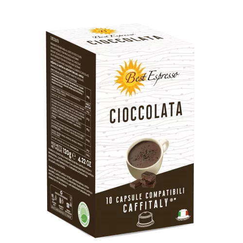 Capsule Chocolat Crémeux Compatible Machine à Café Caffitaly® x10