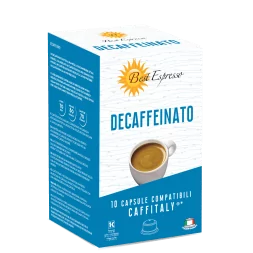 x10 Café Décaféiné Compatibles Machine à Café Caffitaly®