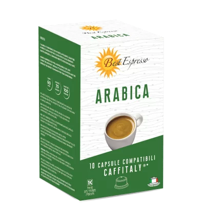 x10 100% Arabica Compatibles Machine à Café Caffitaly®