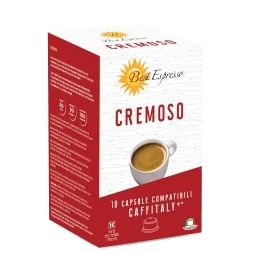 x10 Café Cremoso Compatibles Machine à Café Caffitaly®