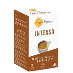 x10 Café Intenso Compatibles Machine à Café Caffitaly®