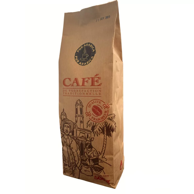 Sachet de Café grain 100% ARABICA 500gr