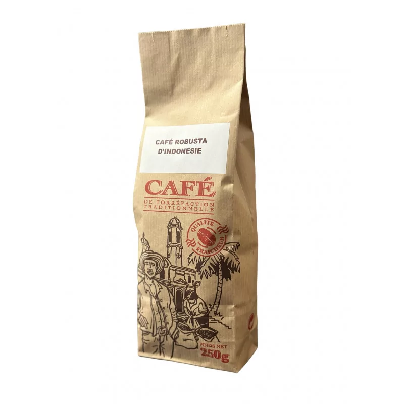 250g de grano de café de Indonesia