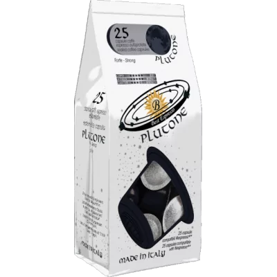 PLUTON : Capsule Café Compatible Machine à Café Nespresso Intense et Caractère x25