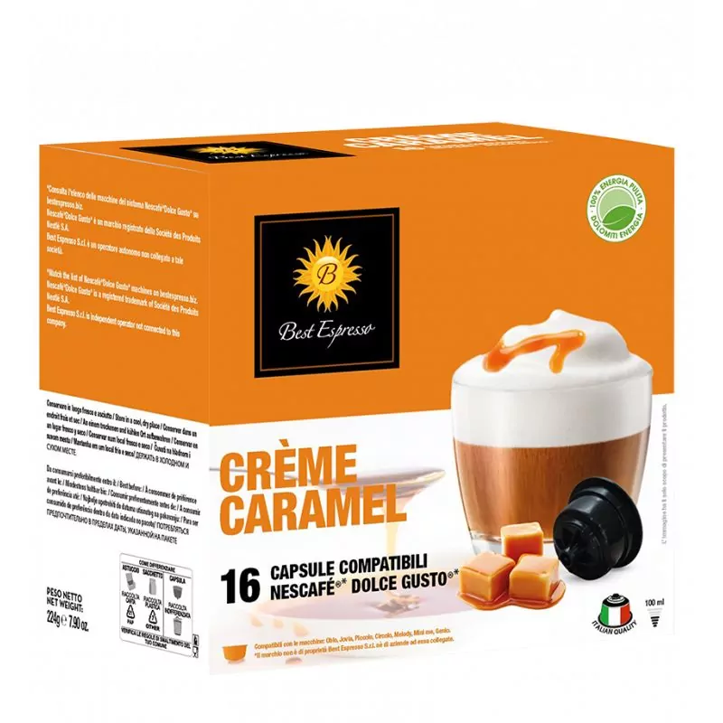 x16 kompatible Karamellcreme-Kaffeemaschine Dolce Gusto® Kaffeemaschine