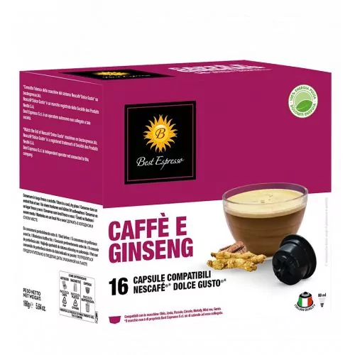 x16 Compatibile Macchina da Caffè Ginseng Dolce Gusto® Macchina da Caffè