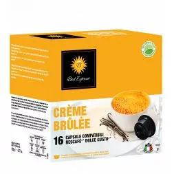 x16 Café Crème Brûlée Compatibles Machine à Café Dolce Gusto®