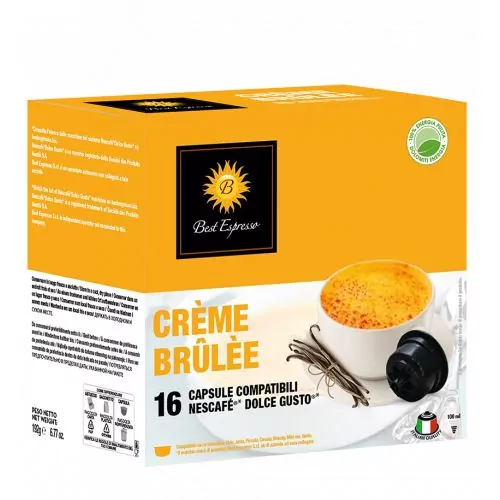 x16 Macchina da caffè Crème Brûlée compatibile Dolce Gusto®
