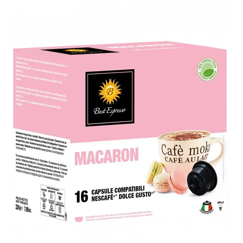 x16 Compatível Macaroon Coffee Dolce Gusto® Coffee Machine