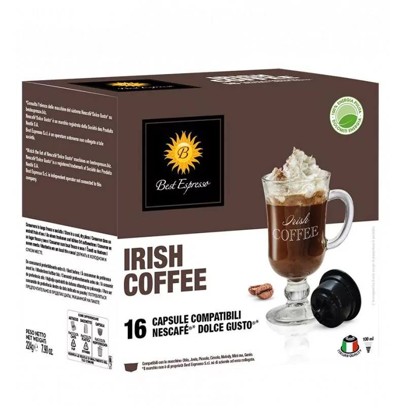 x16 Café irlandês compatível Dolce Gusto® Coffee Machine