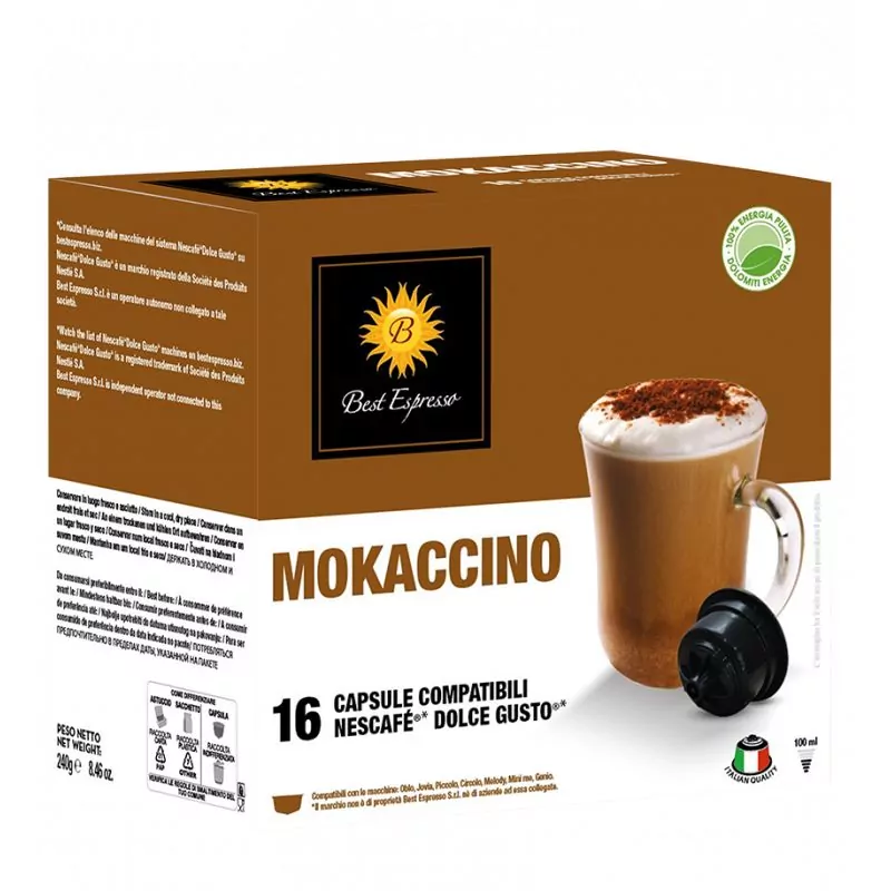 x16 Mokaccino Compatible Dolce Gusto® Cafetera