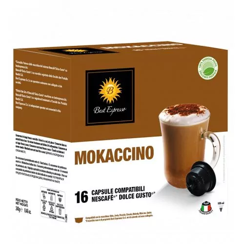 x16 Mokaccino Compatible Dolce Gusto® Cafetera