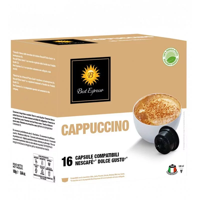 x16 Cappuccino kompatible Dolce Gusto® Kaffeemaschine