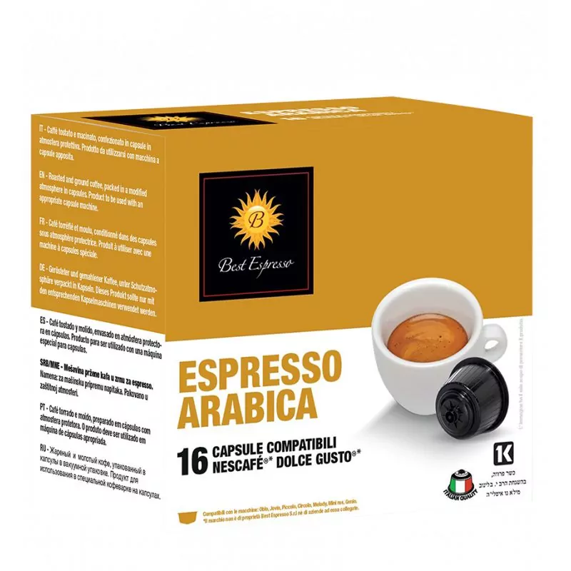 x16 Coffee 100% Arabica Compatible Dolce Gusto® Coffee Machine