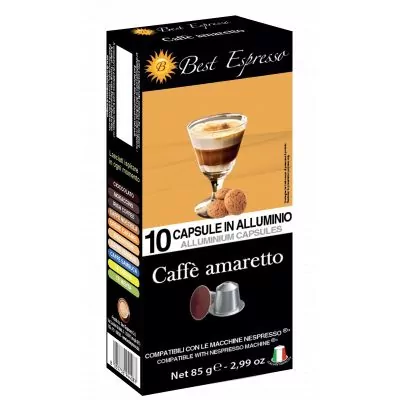 x16 Macchina da caffè Nespresso® compatibile con Amaretto