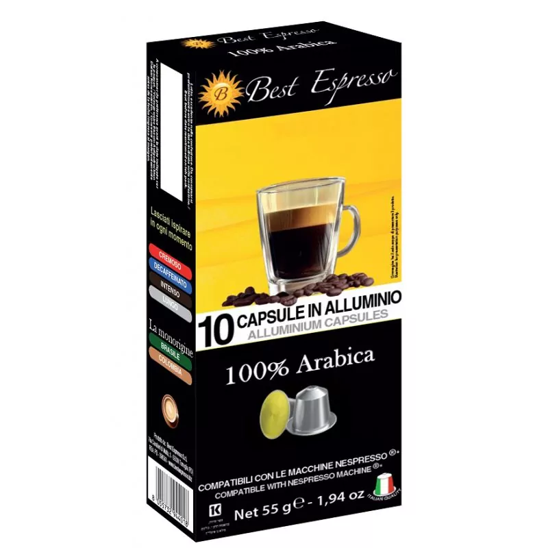 x16 100% Café Arábica Compatible Cafetera Nespresso®