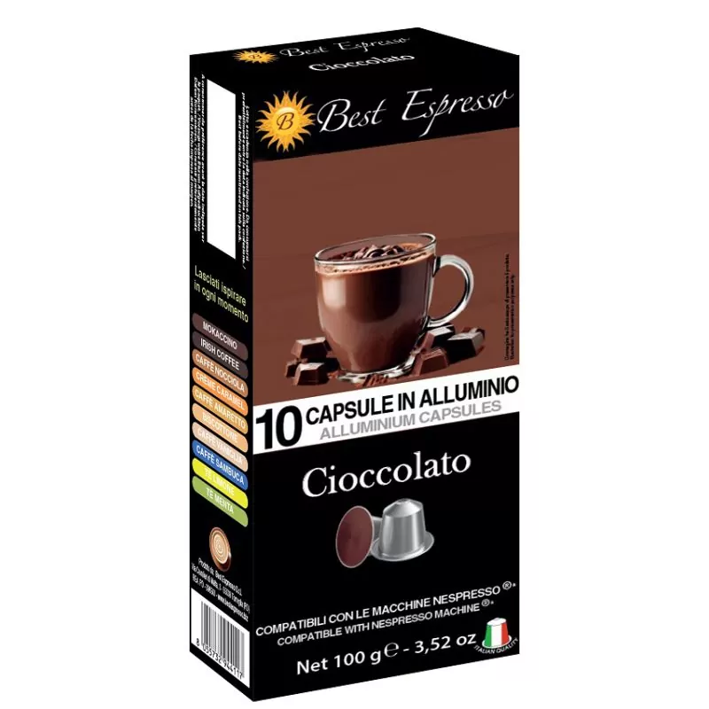 x16 Cápsula de chocolate Nespresso compatible®