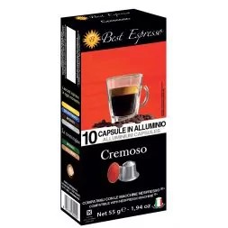x16 Café Cremoso Compatibles Nespresso® Café intense et Crémeux