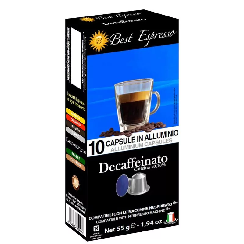 x10 Capsule Café Décaféiné Nespresso® Compatible