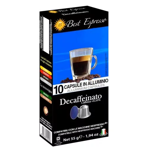 x10 Capsule Café Décaféiné Nespresso® Compatible