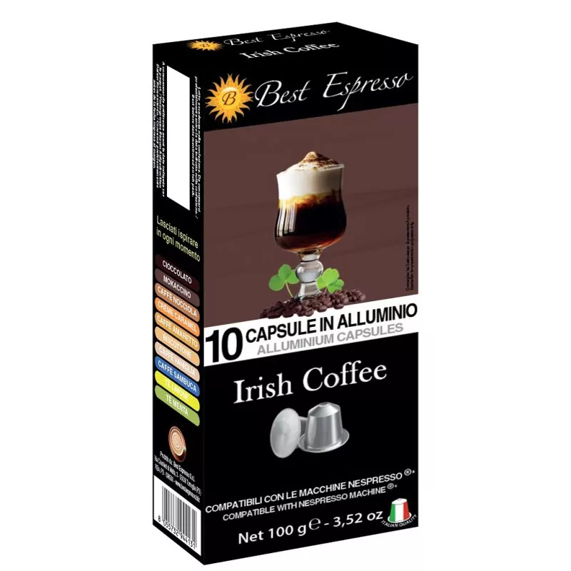 x16 Irish Coffee Compatible Nespresso® Café Irlandais Gourmand