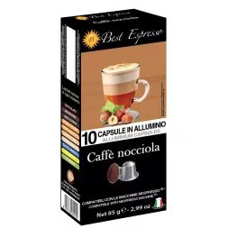 x10 Capsules de Café Noisette Gourmand – 100% Compatibles Nespresso®