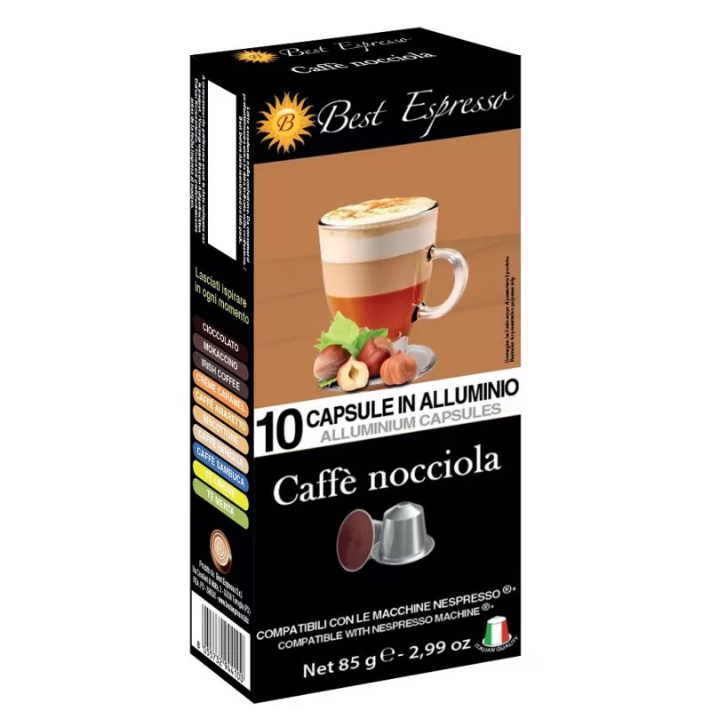 x16 Compatible Hazelnut Coffee Nespresso® Coffee Machine