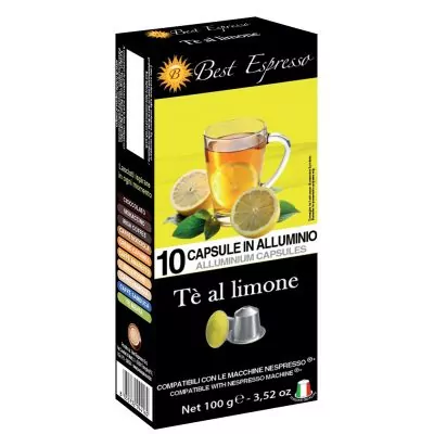 x16 Máquina de café Nespresso compatível com chá de limão®