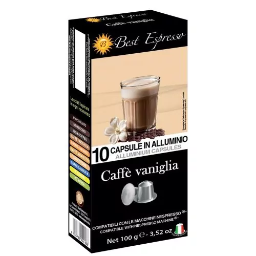 x16 Café Vanille Capsule Compatible Nespresso® Café Gourmand