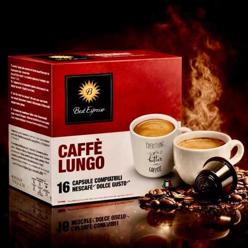 Café Long Lungo Compatibles Machine à Café Dolce Gusto